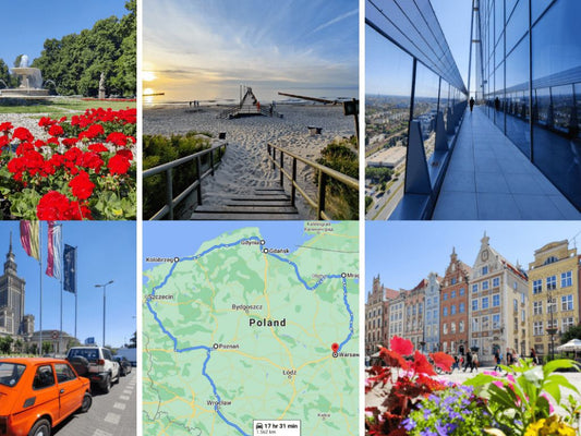 family road trip across poland