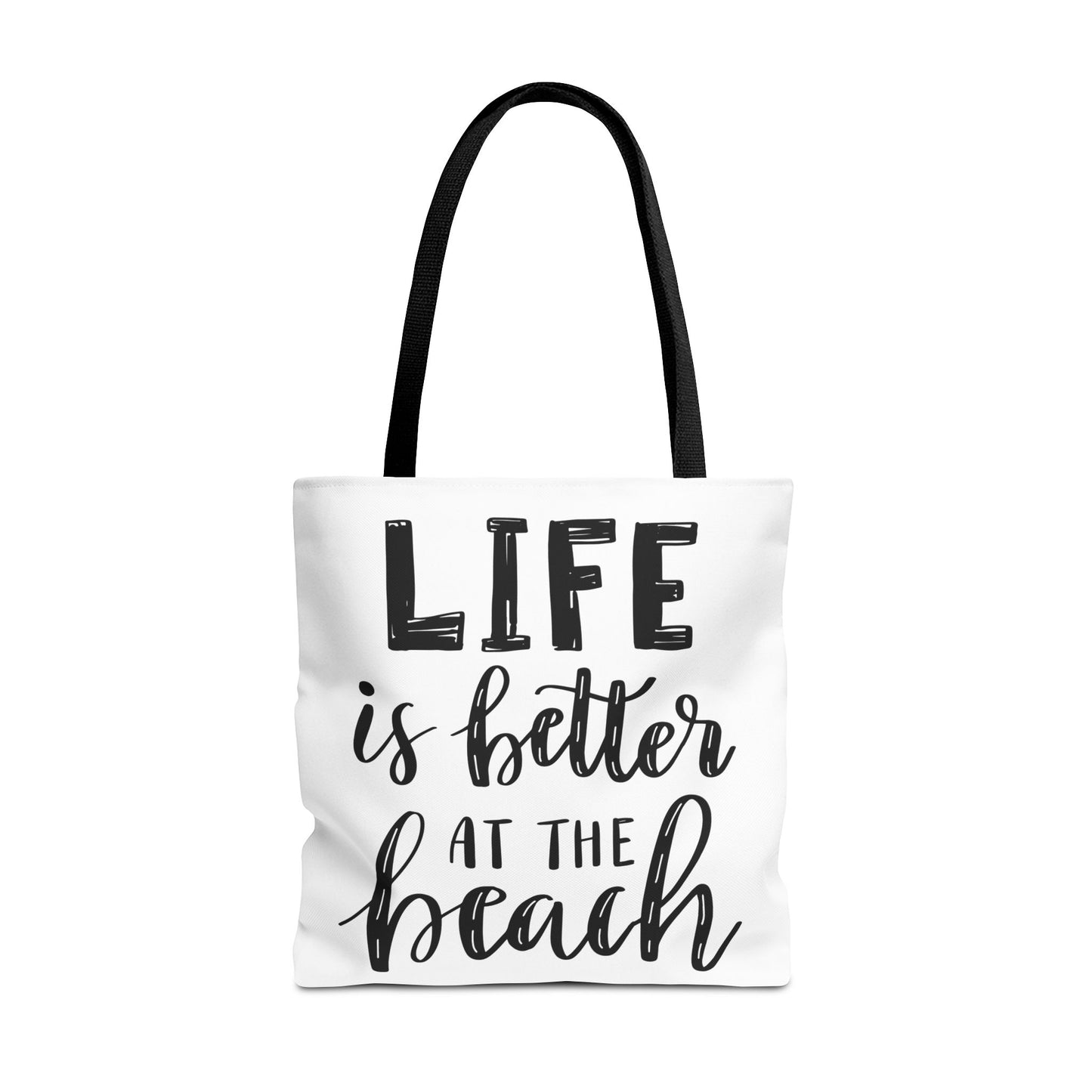 Beach Life Tote Bag - Perfect for Summer, Vacation & Everyday Use