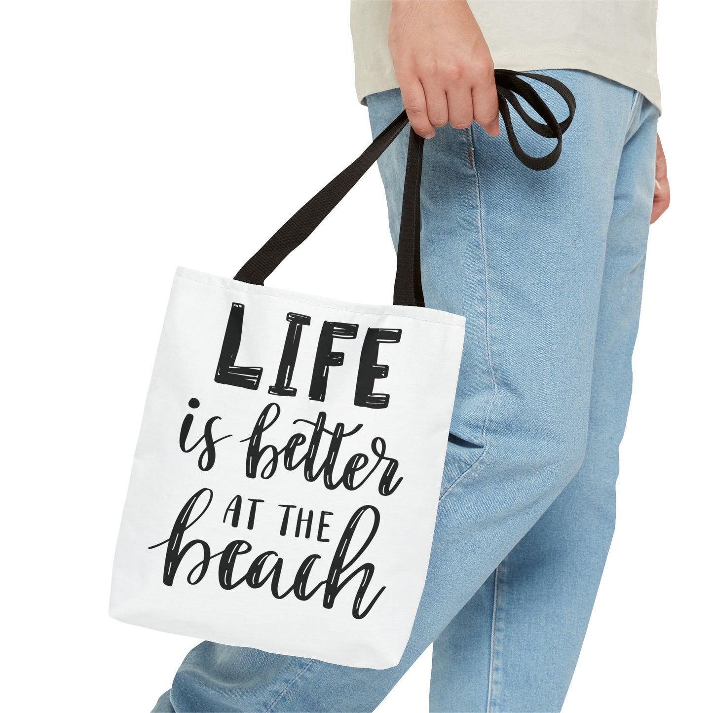 Beach Life Tote Bag - Perfect for Summer, Vacation & Everyday Use