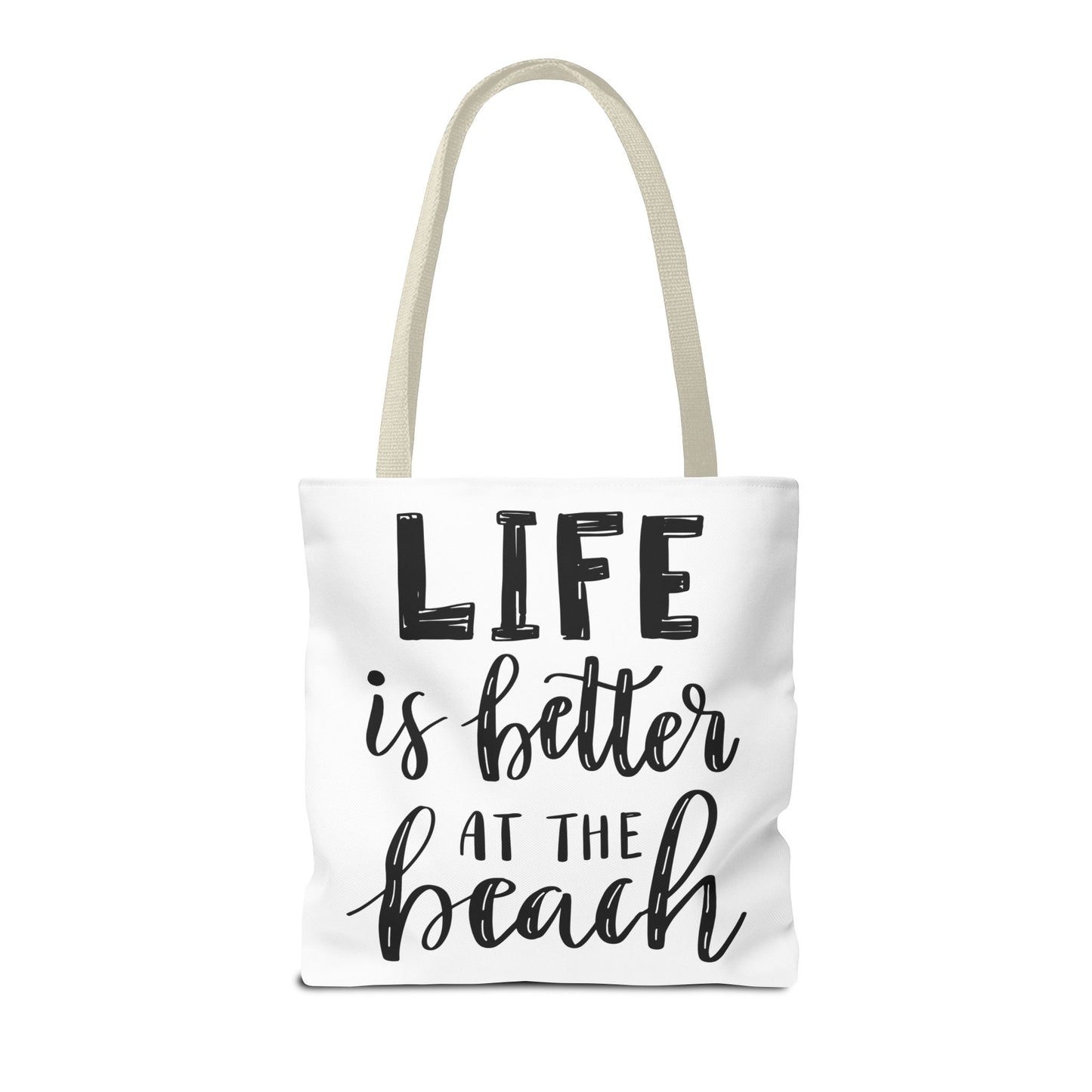 Beach Life Tote Bag - Perfect for Summer, Vacation & Everyday Use