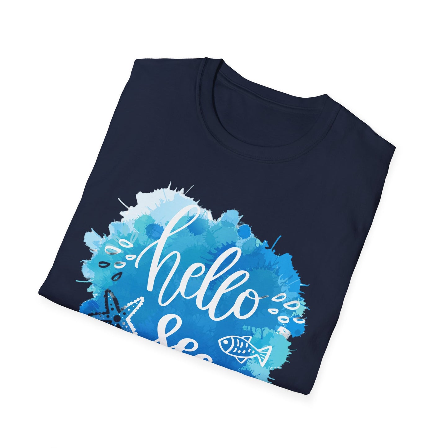Hear the Ocean's Call: "Hello Sea" Tee