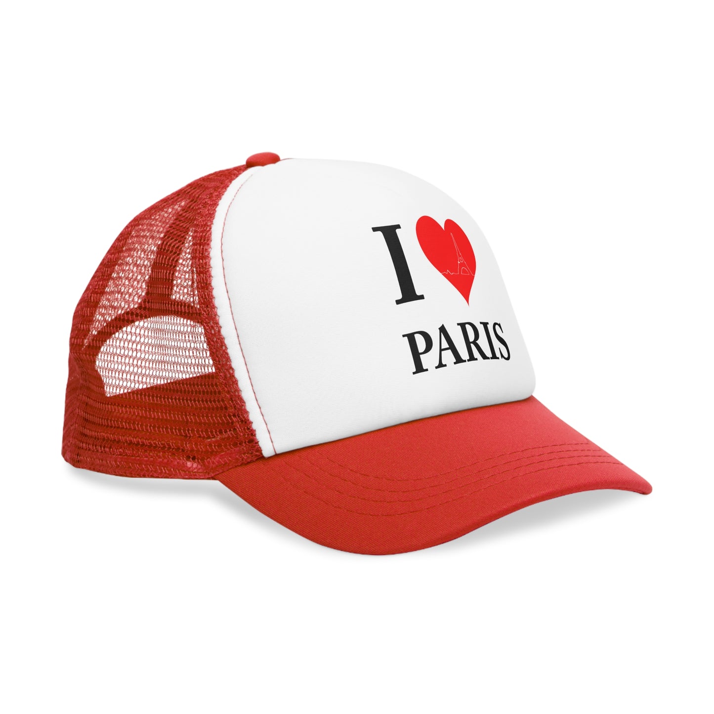 Parisian Essentials: "I Love Paris" Mesh Cap