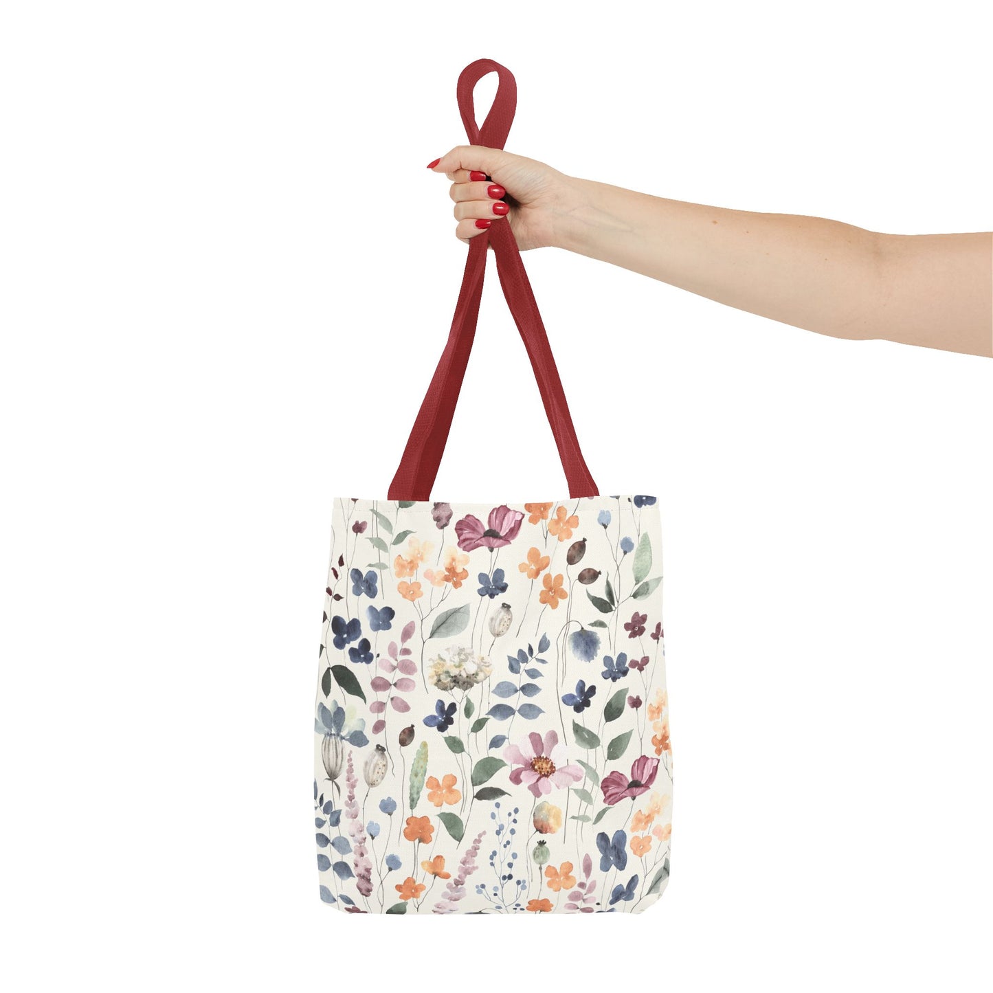 Bloom Wherever You Go: Floral Tote Bag