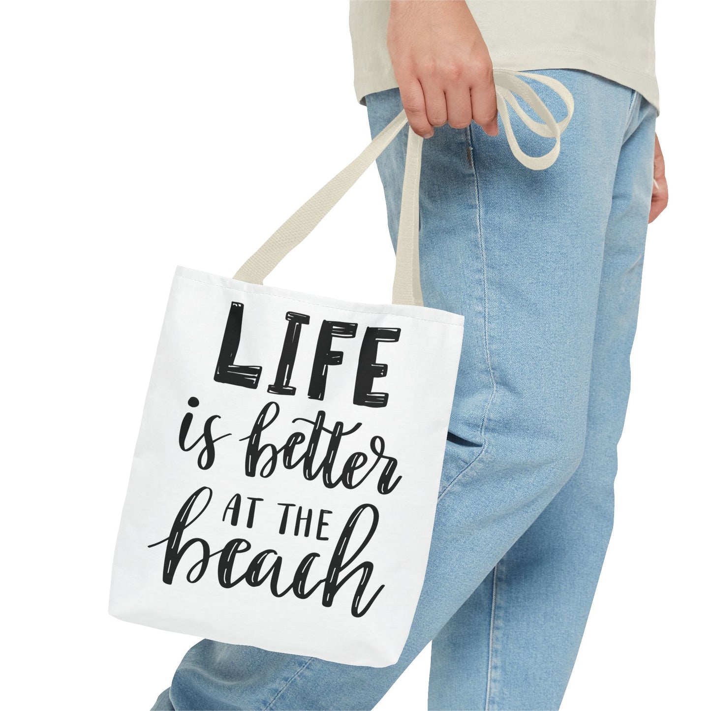 Beach Life Tote Bag - Perfect for Summer, Vacation & Everyday Use