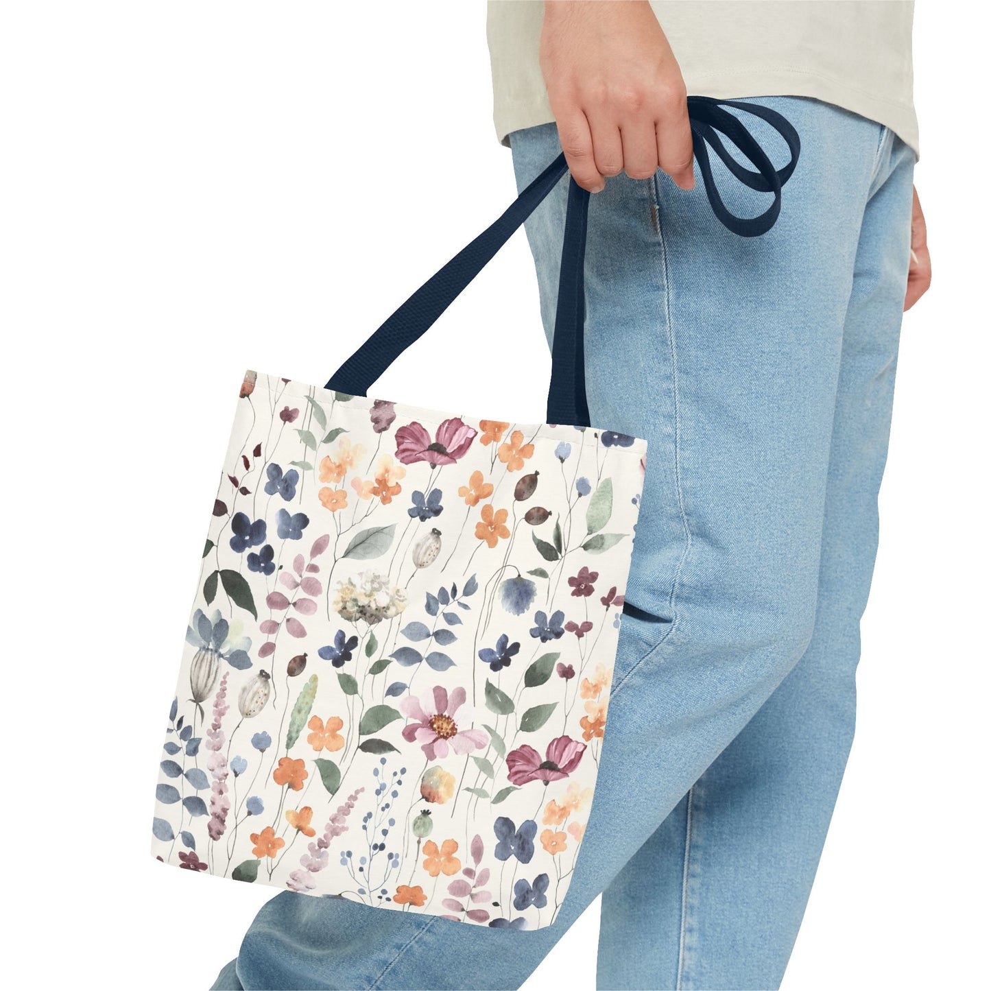 Bloom Wherever You Go: Floral Tote Bag