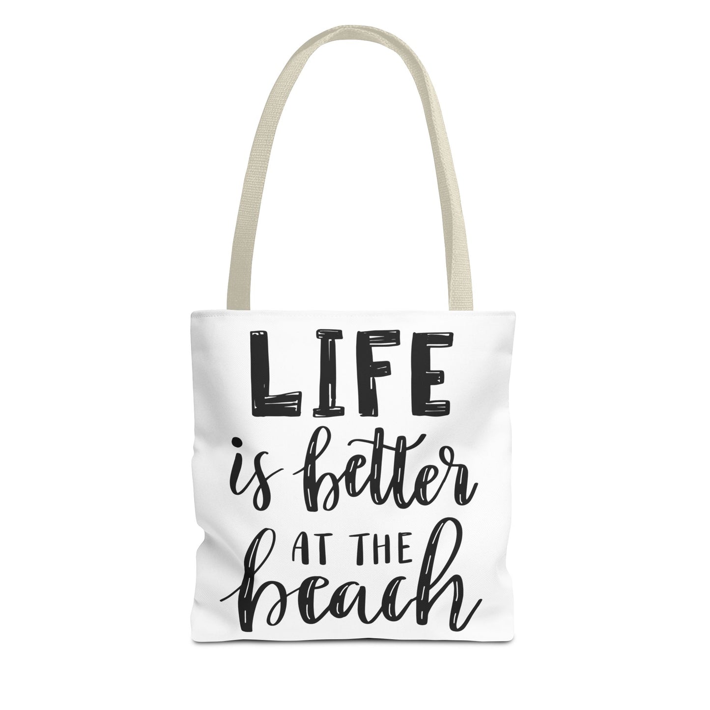 Beach Life Tote Bag - Perfect for Summer, Vacation & Everyday Use