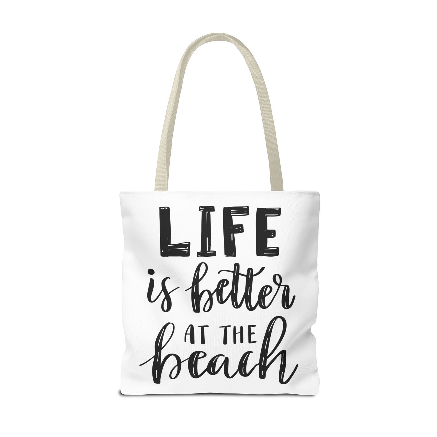 Beach Life Tote Bag - Perfect for Summer, Vacation & Everyday Use