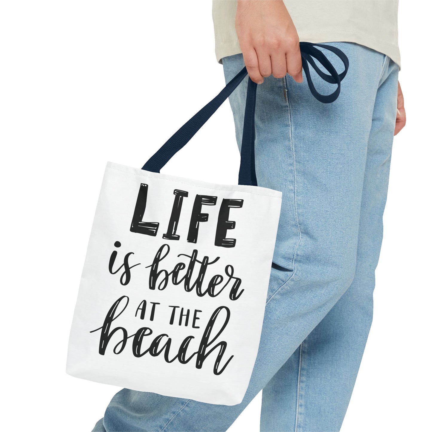 Beach Life Tote Bag - Perfect for Summer, Vacation & Everyday Use