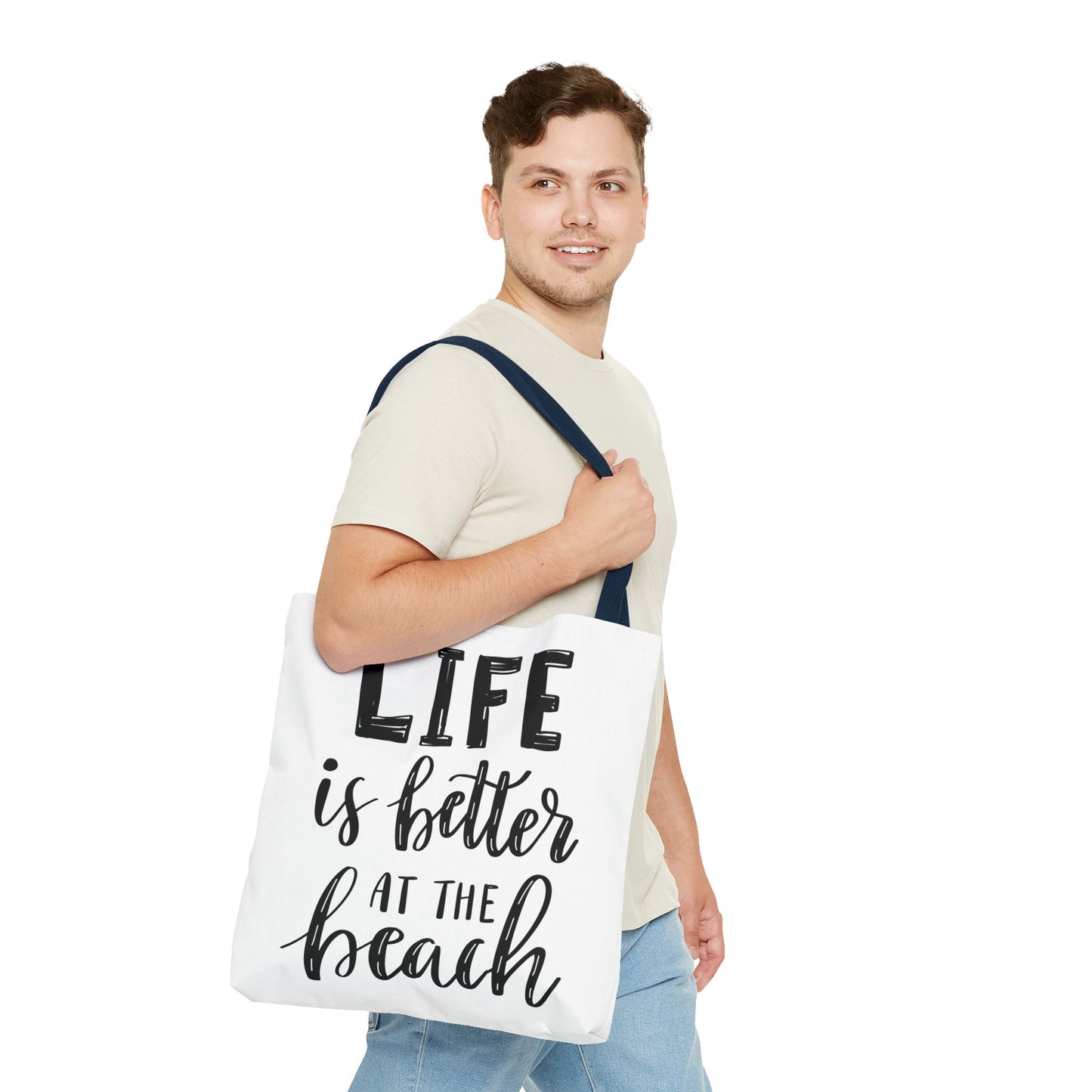 Beach Life Tote Bag - Perfect for Summer, Vacation & Everyday Use