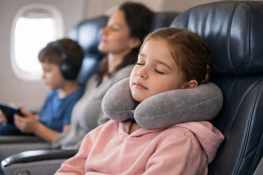 Can Kids Use Neck Pillows on Planes Safely?