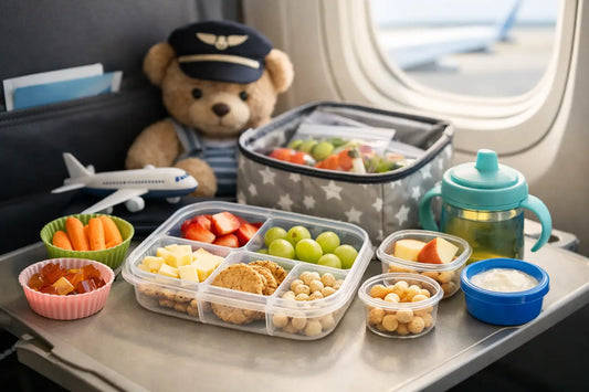 How to Pack Toddler Snacks for a Flight Easily