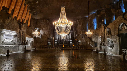 Chapel of St Kinga at Wieliczka Salt Mine