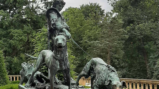 Featautred Statue in the castle garden