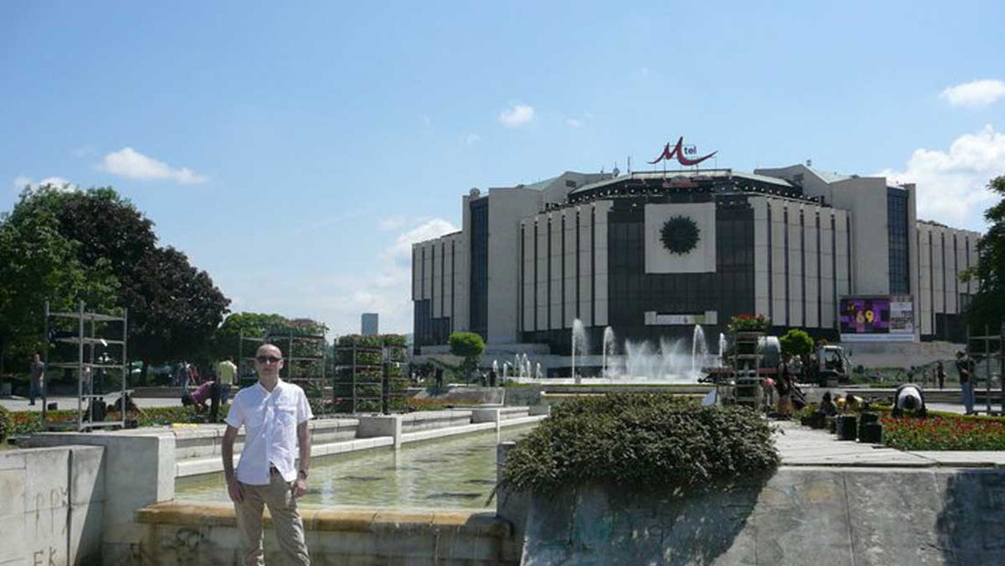Square in front of NDK Sofia