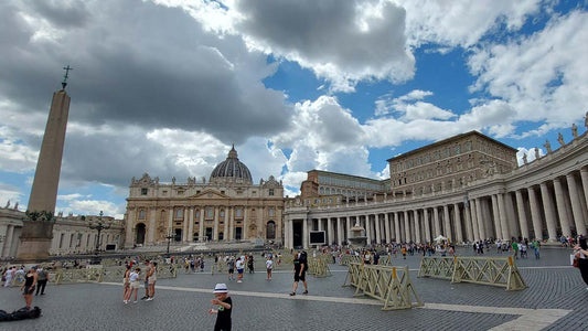 St. Peter Basilica and square in Rome