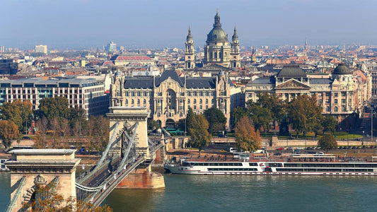 View of Family-Friendly Budapest from Buda Castle