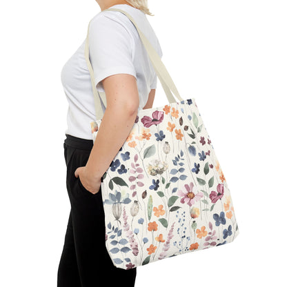 Bloom Wherever You Go: Floral Tote Bag