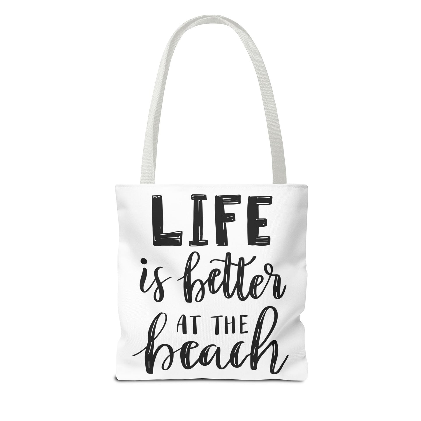Beach Life Tote Bag - Perfect for Summer, Vacation & Everyday Use
