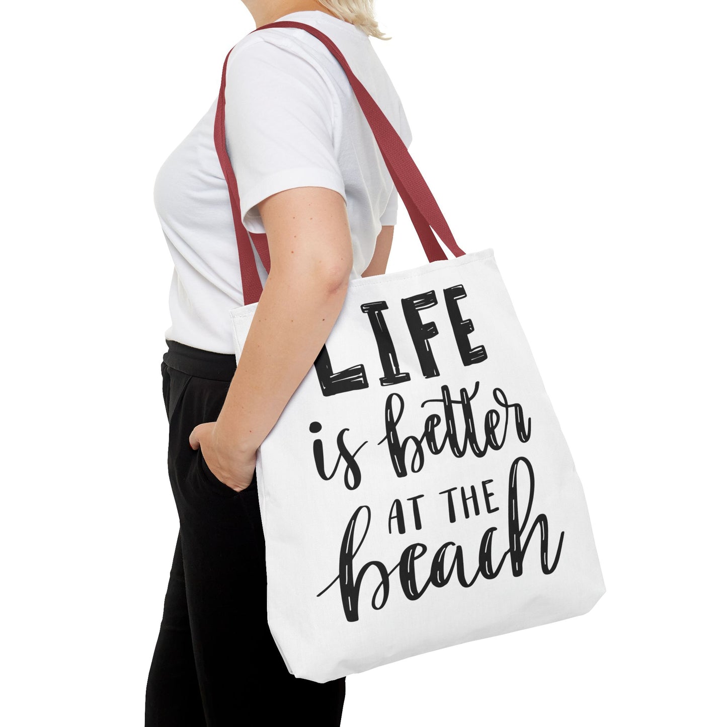 Beach Life Tote Bag - Perfect for Summer, Vacation & Everyday Use