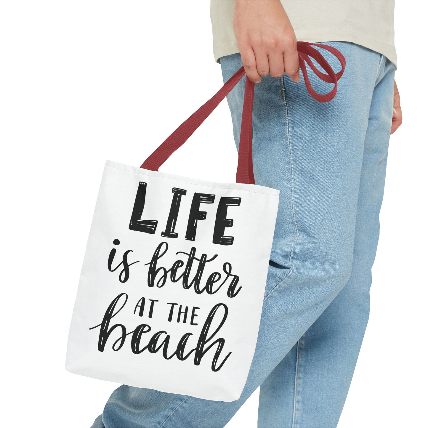 Beach Life Tote Bag - Perfect for Summer, Vacation & Everyday Use