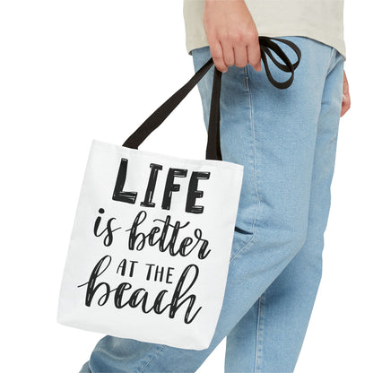 Beach Life Tote Bag - Perfect for Summer, Vacation & Everyday Use