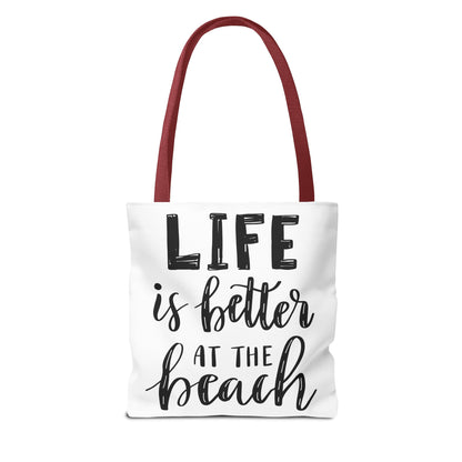 Beach Life Tote Bag - Perfect for Summer, Vacation & Everyday Use