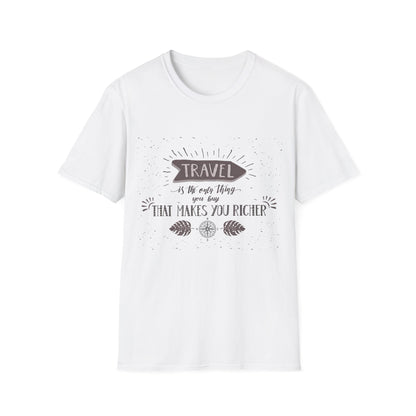 Find Your Inspiration: Travel Lovers Unisex Softstyle T-Shirt