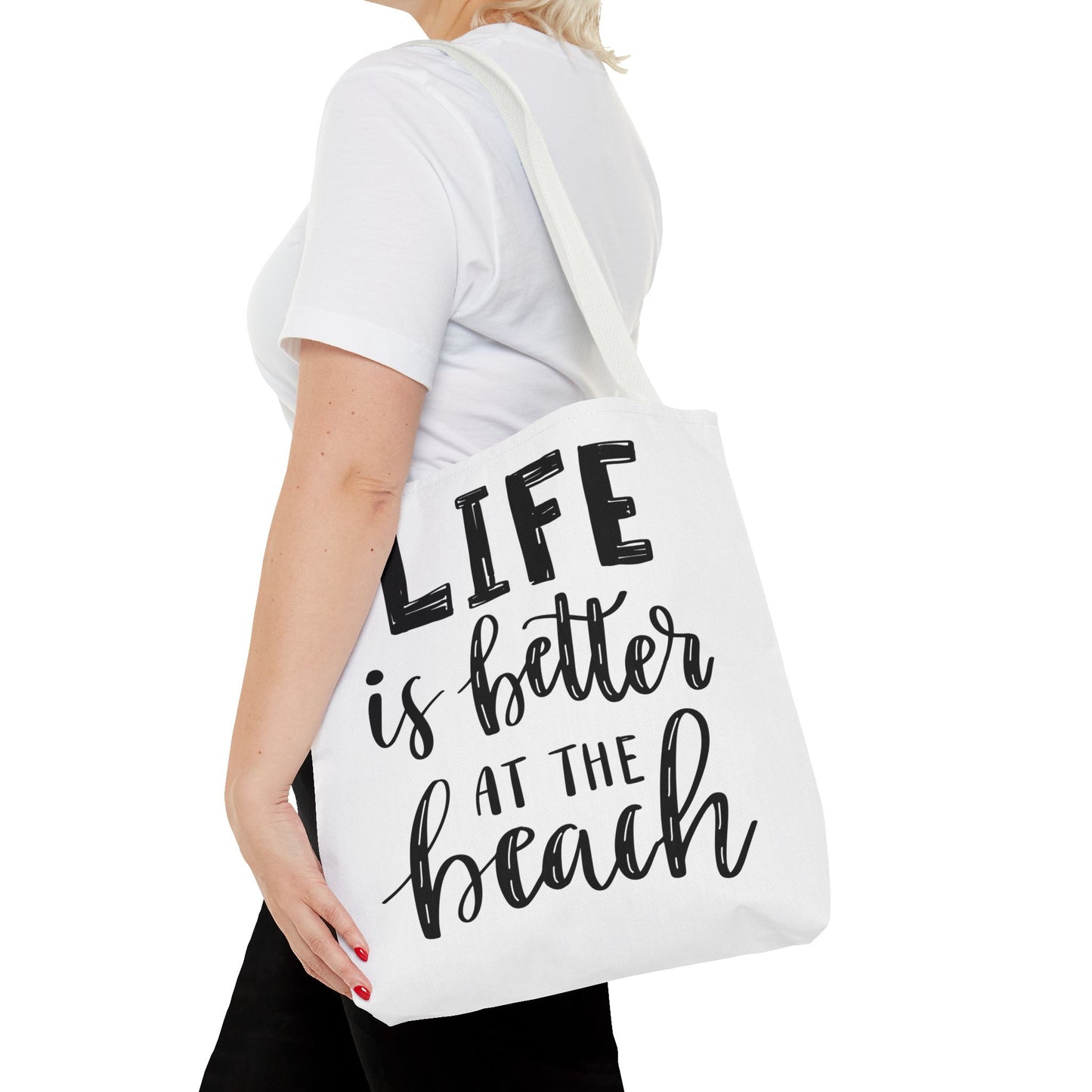 Beach Life Tote Bag - Perfect for Summer, Vacation & Everyday Use