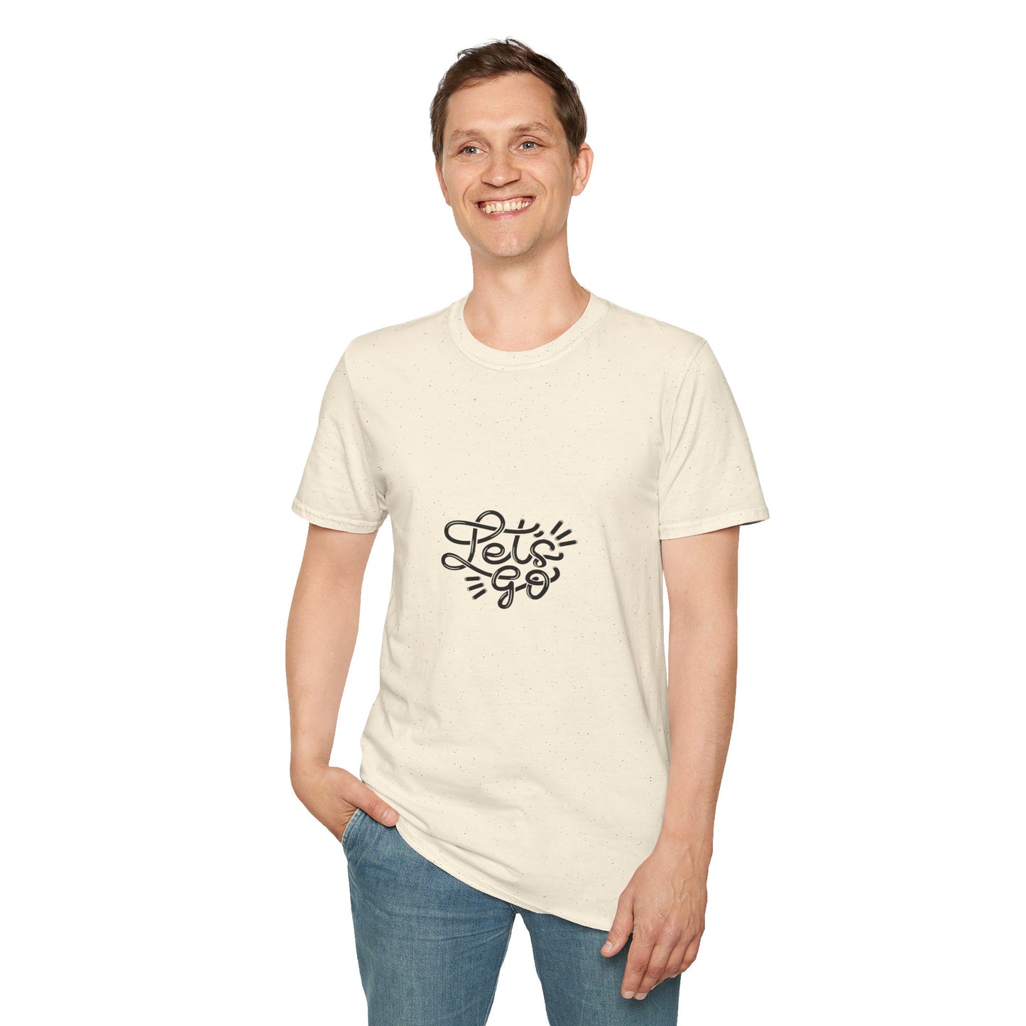 "Let's Go" - Unisex Softstyle Motivational Tee