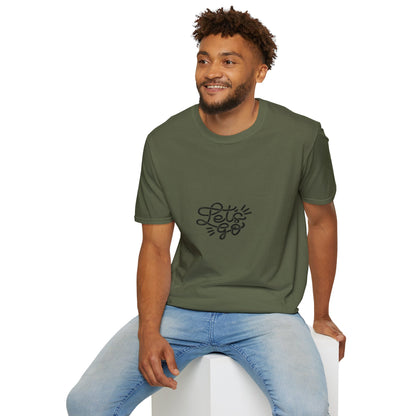 "Let's Go" - Unisex Softstyle Motivational Tee