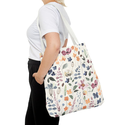 Bloom Wherever You Go: Floral Tote Bag