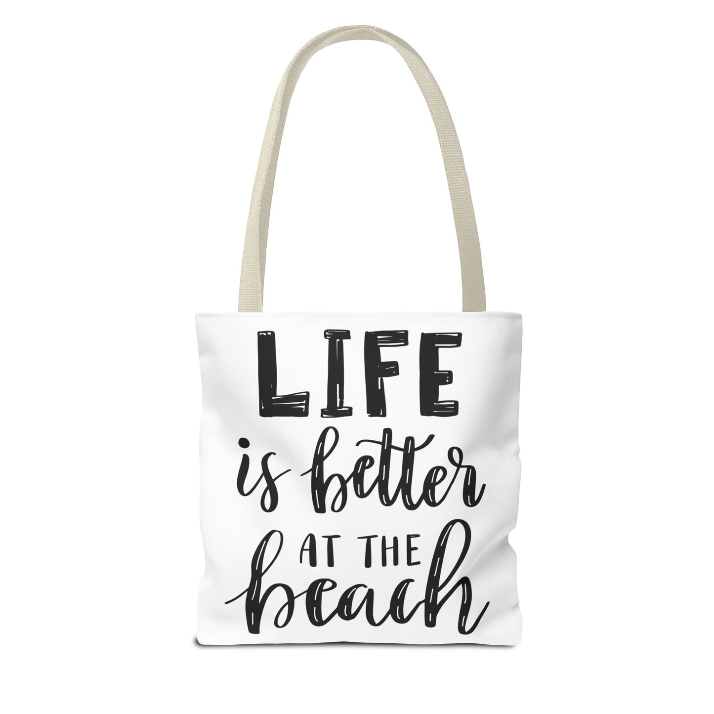 Beach Life Tote Bag - Perfect for Summer, Vacation & Everyday Use