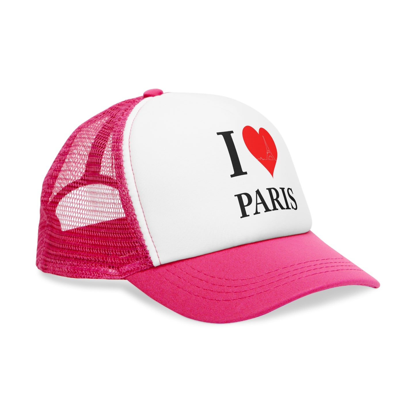 Parisian Essentials: "I Love Paris" Mesh Cap