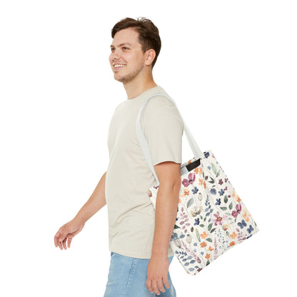 Bloom Wherever You Go: Floral Tote Bag