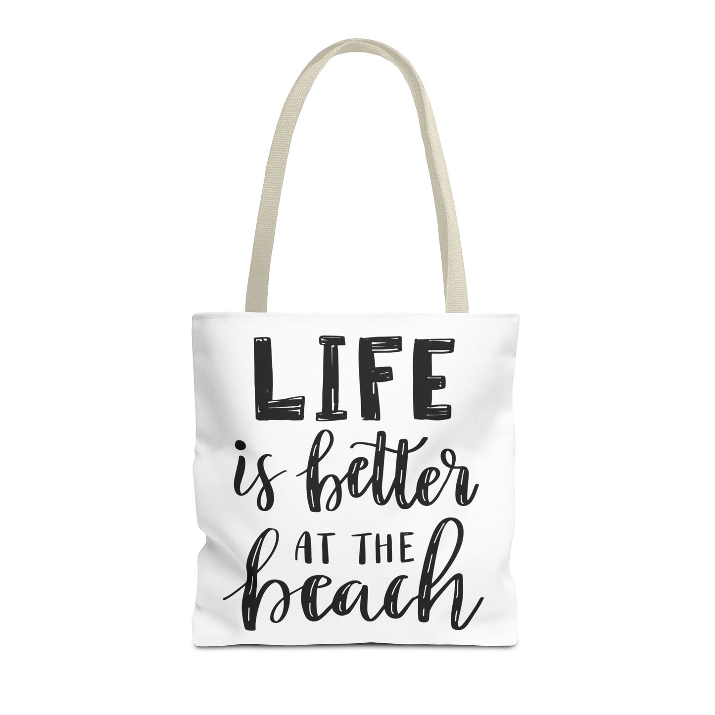Beach Life Tote Bag - Perfect for Summer, Vacation & Everyday Use