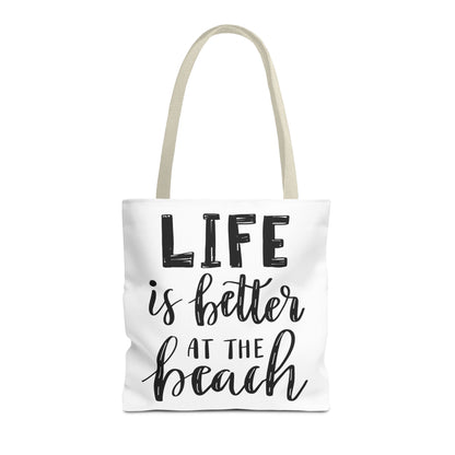 Beach Life Tote Bag - Perfect for Summer, Vacation & Everyday Use