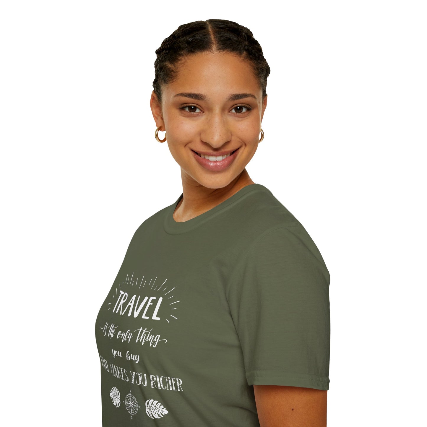 Invest in Experiences: 'Travel is the only thing you buy that makes you richer' Tee