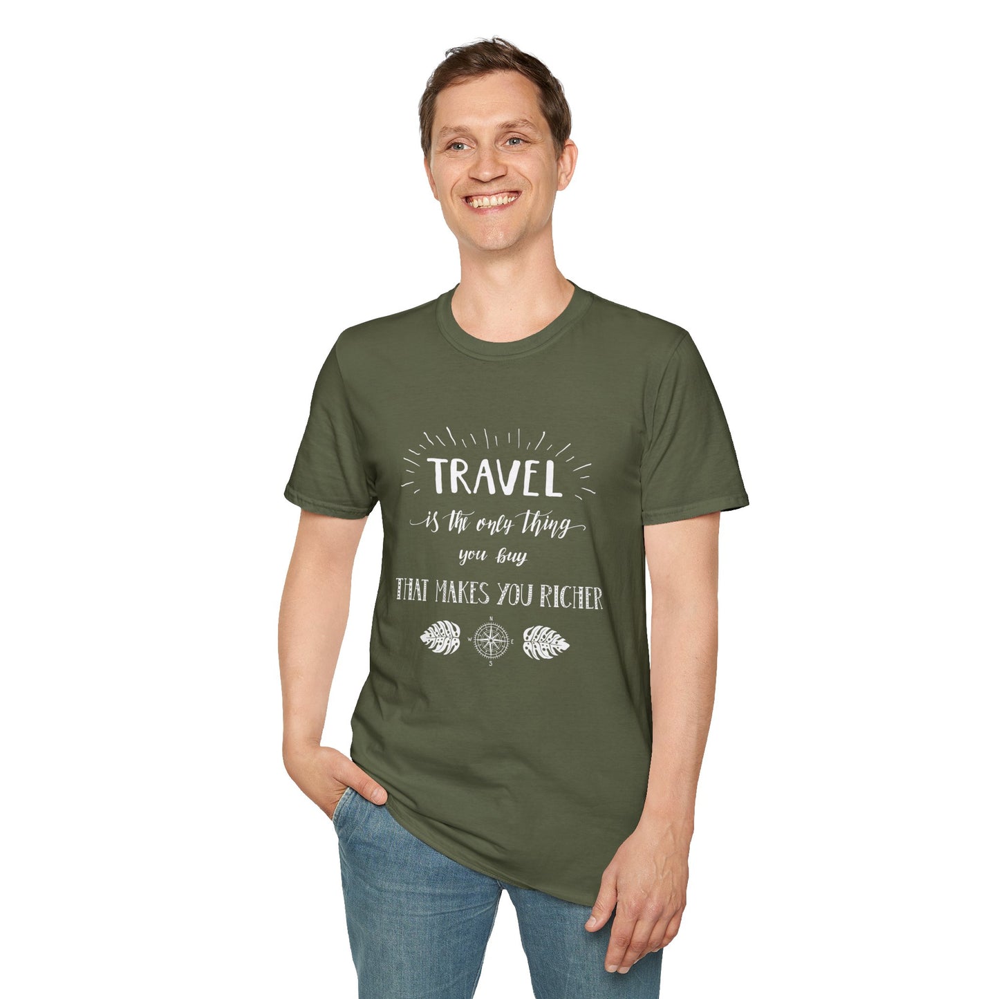 Invest in Experiences: 'Travel is the only thing you buy that makes you richer' Tee