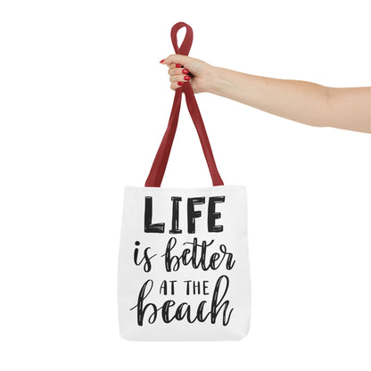Beach Life Tote Bag - Perfect for Summer, Vacation & Everyday Use