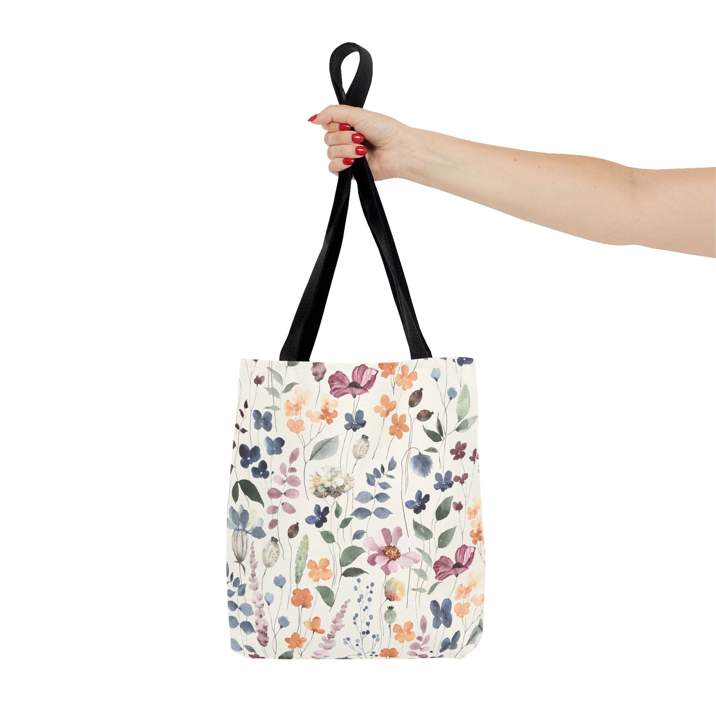 Bloom Wherever You Go: Floral Tote Bag