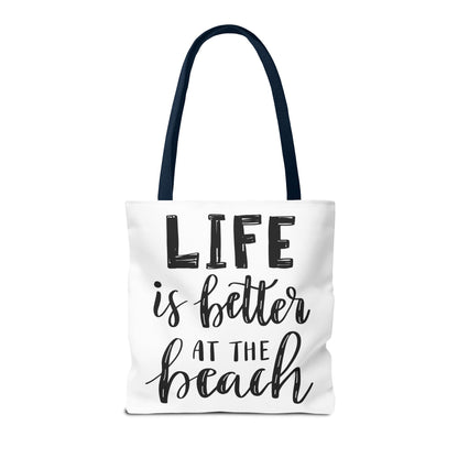 Beach Life Tote Bag - Perfect for Summer, Vacation & Everyday Use