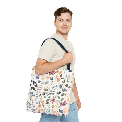 Bloom Wherever You Go: Floral Tote Bag