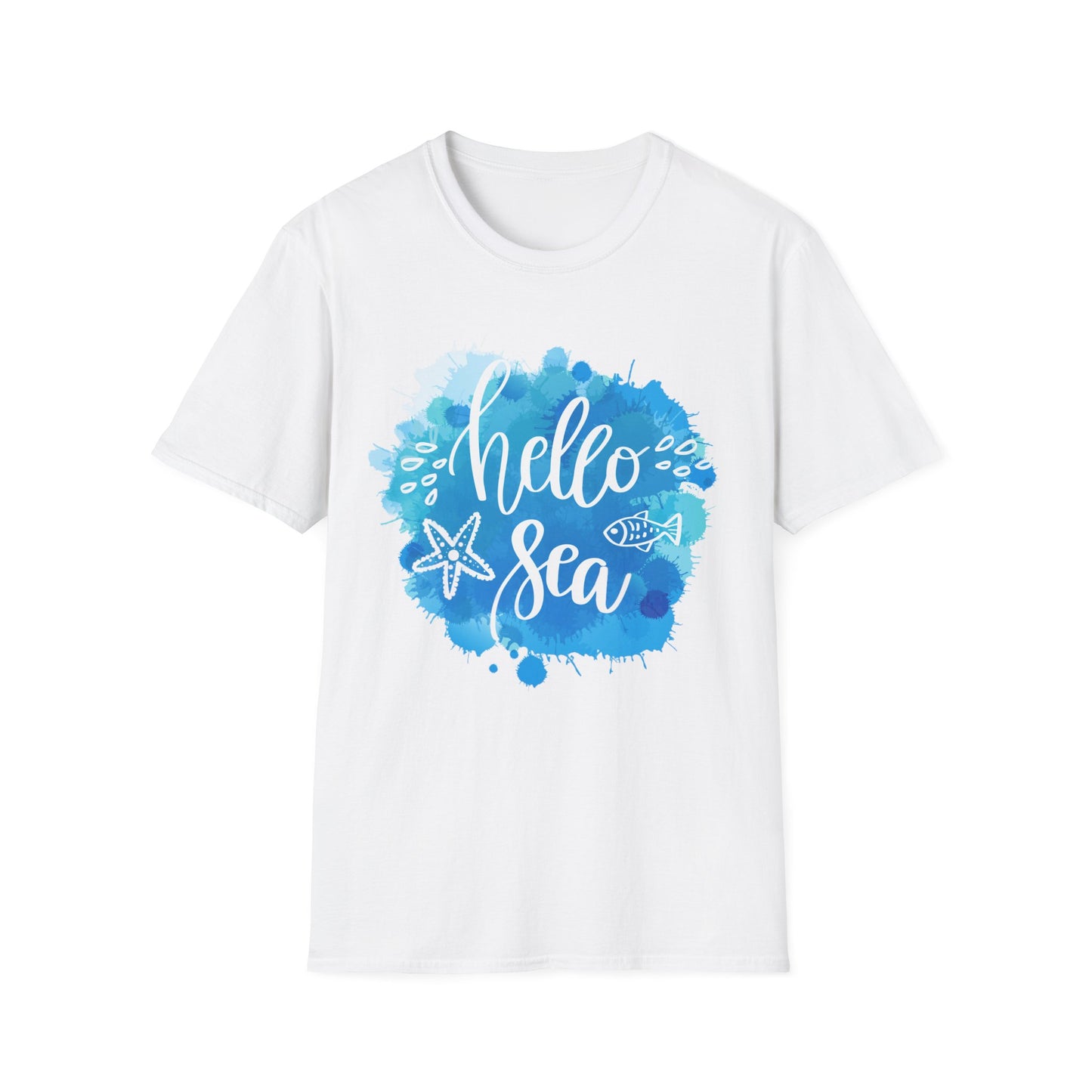 Hear the Ocean's Call: "Hello Sea" Tee