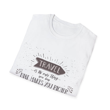 Find Your Inspiration: Travel Lovers Unisex Softstyle T-Shirt