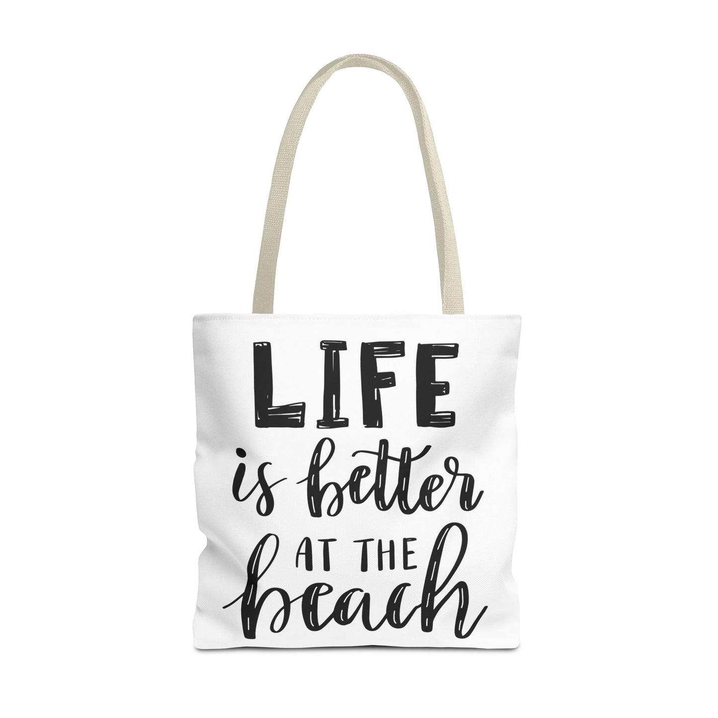 Beach Life Tote Bag - Perfect for Summer, Vacation & Everyday Use
