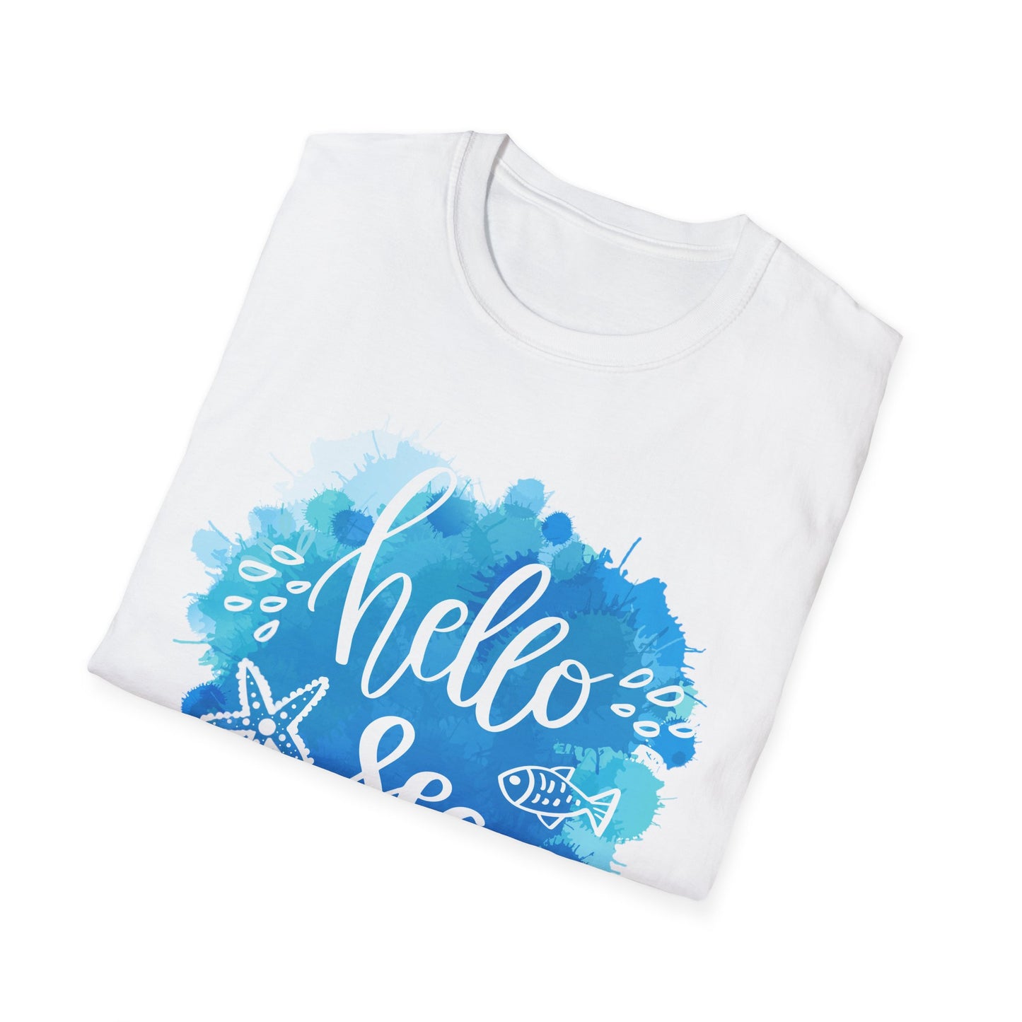 Hear the Ocean's Call: "Hello Sea" Tee