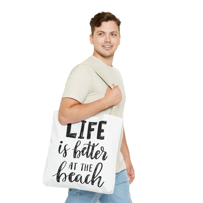 Beach Life Tote Bag - Perfect for Summer, Vacation & Everyday Use