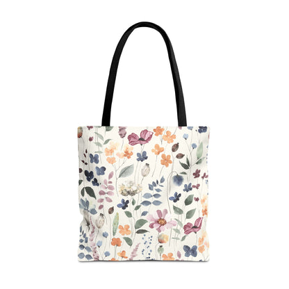 Bloom Wherever You Go: Floral Tote Bag