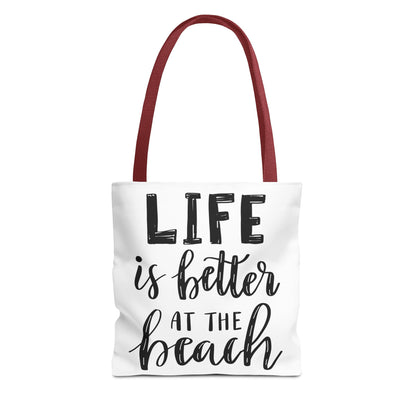 Beach Life Tote Bag - Perfect for Summer, Vacation & Everyday Use