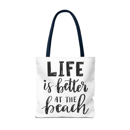 Beach Life Tote Bag - Perfect for Summer, Vacation & Everyday Use